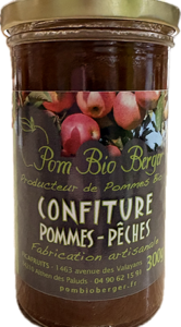 Confiture Pommes-Pêches 300g